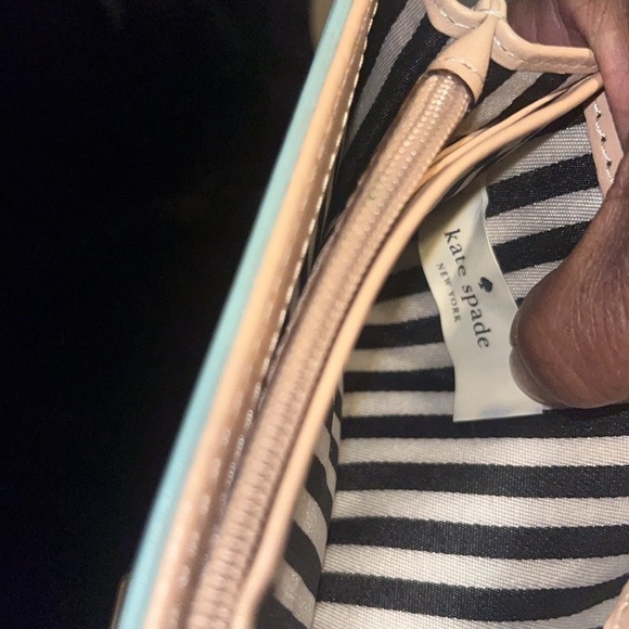 Kate ♠️ Spade Hampton Road Turn-Lock Wallet~Mara Aqua - Picture 8 of 13